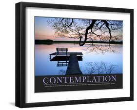 Contemplation (French Translation)-null-Framed Photo