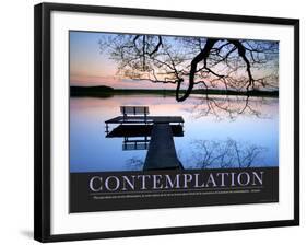 Contemplation (French Translation)-null-Framed Photo