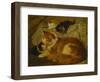 Contemplation Time-Henriette Ronner-Knip-Framed Giclee Print