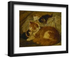 Contemplation Time-Henriette Ronner-Knip-Framed Giclee Print