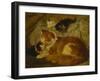 Contemplation Time-Henriette Ronner-Knip-Framed Giclee Print