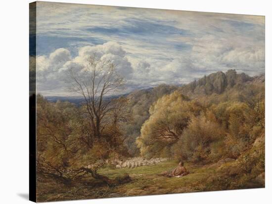 Contemplation-John Linnell-Stretched Canvas