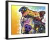 Contemplative Pit-Dean Russo-Framed Giclee Print