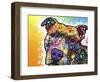 Contemplative Pit-Dean Russo-Framed Giclee Print