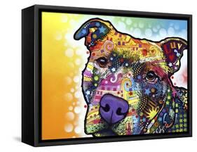 Contemplative Pit-Dean Russo-Framed Stretched Canvas