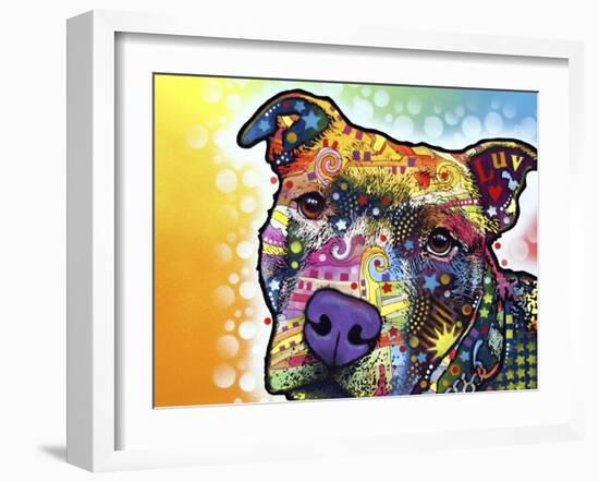 Contemplative Pit-Dean Russo-Framed Giclee Print