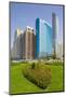 Contemporary Architecture Along the Corniche, Abu Dhabi, United Arab Emirates, Middle East-Frank Fell-Mounted Photographic Print