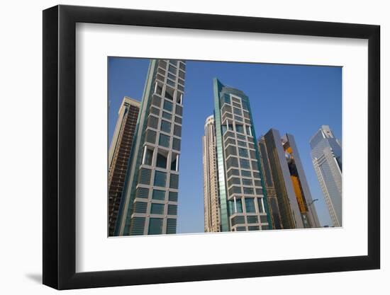 Contemporary Architecture in City Centre, Doha, Qatar, Middle East-Frank Fell-Framed Photographic Print