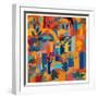 Contemporary Art Abstract Original Composition-isaxar-Framed Photographic Print