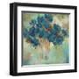 Contemporary Blooms 1-Sandra Smith-Framed Art Print