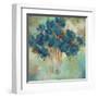 Contemporary Blooms 1-Sandra Smith-Framed Art Print