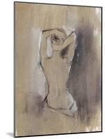 Contemporary Draped Figure I-Ethan Harper-Mounted Art Print