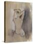 Contemporary Draped Figure I-Ethan Harper-Stretched Canvas