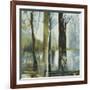 Contemporary Forest 1-Kathleen Cloutier-Framed Art Print