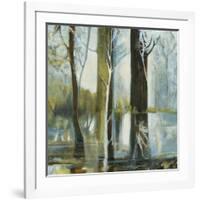 Contemporary Forest 1-Kathleen Cloutier-Framed Art Print
