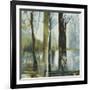 Contemporary Forest 1-Kathleen Cloutier-Framed Art Print