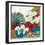 Contemporary Garden II-Mo Mullan-Framed Art Print