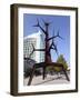 Contemporary Iron Sun Man (Homem-Sol) Sculpture by Jorge Vieira at the Park of Nations (Parque Das-Stuart Forster-Framed Photographic Print