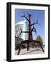 Contemporary Iron Sun Man (Homem-Sol) Sculpture by Jorge Vieira at the Park of Nations (Parque Das-Stuart Forster-Framed Photographic Print