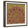 Contemporary Lace IV Spice-Moira Hershey-Framed Art Print