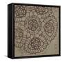 Contemporary Lace V Spice-Moira Hershey-Framed Stretched Canvas