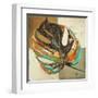 Contemporary Leaves II-Patricia Pinto-Framed Art Print