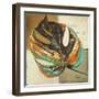 Contemporary Leaves II-Patricia Pinto-Framed Art Print