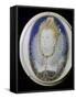 Contemporary miniature portrait of Elizabeth I of England. Artist: Nicholas Hilliard-Nicholas Hilliard-Framed Stretched Canvas