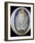 Contemporary miniature portrait of Elizabeth I of England. Artist: Nicholas Hilliard-Nicholas Hilliard-Framed Giclee Print