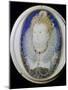 Contemporary miniature portrait of Elizabeth I of England. Artist: Nicholas Hilliard-Nicholas Hilliard-Mounted Giclee Print