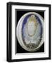 Contemporary miniature portrait of Elizabeth I of England. Artist: Nicholas Hilliard-Nicholas Hilliard-Framed Giclee Print