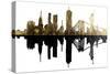 Contemporary NY Gold-Patricia Pinto-Stretched Canvas