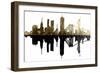 Contemporary NY Gold-Patricia Pinto-Framed Art Print