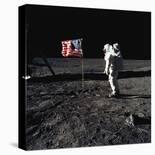 Lunar Salute-null-Stretched Canvas