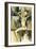 Contemporary Seated Nude II-Jennifer Goldberger-Framed Art Print