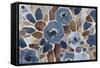 Contemporary Tapestry Blue-Silvia Vassileva-Framed Stretched Canvas