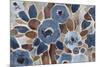 Contemporary Tapestry Blue-Silvia Vassileva-Mounted Art Print