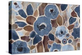 Contemporary Tapestry Blue-Silvia Vassileva-Stretched Canvas
