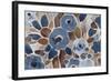 Contemporary Tapestry Blue-Silvia Vassileva-Framed Art Print