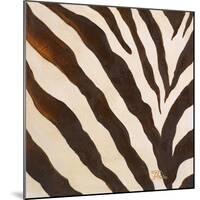 Contemporary Zebra III-Patricia Pinto-Mounted Art Print