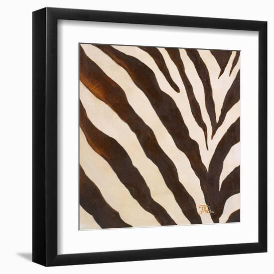 Contemporary Zebra III-Patricia Pinto-Framed Art Print