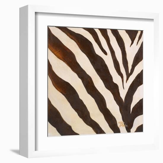 Contemporary Zebra III-Patricia Pinto-Framed Art Print