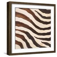 Contemporary Zebra IV-Patricia Pinto-Framed Premium Giclee Print