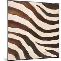 Contemporary Zebra IV-Patricia Pinto-Mounted Premium Giclee Print