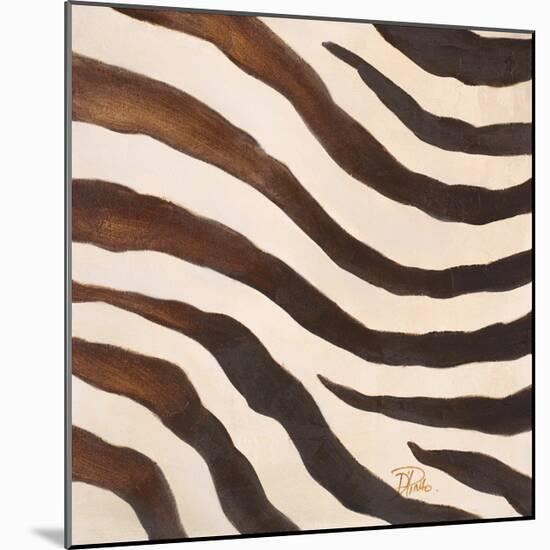 Contemporary Zebra IV-Patricia Pinto-Mounted Premium Giclee Print