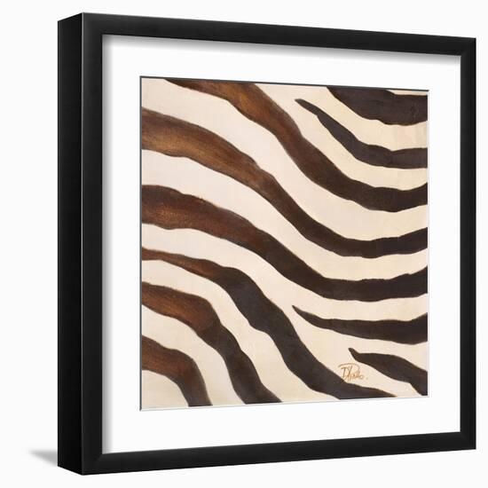 Contemporary Zebra IV-Patricia Pinto-Framed Art Print