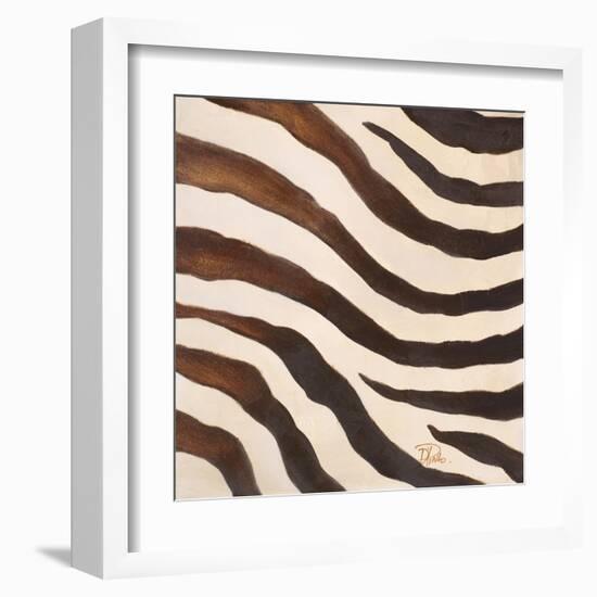 Contemporary Zebra IV-Patricia Pinto-Framed Art Print