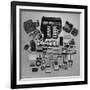 Content's of Country Dr. Ernest Ceriani's Medical Bag-W. Eugene Smith-Framed Photographic Print