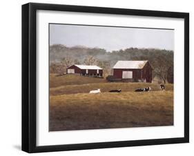 Contented 1-David Knowlton-Framed Giclee Print