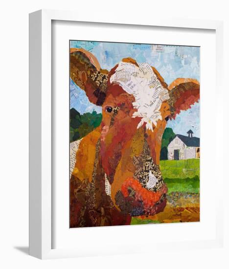 Contented Cattle I-null-Framed Art Print